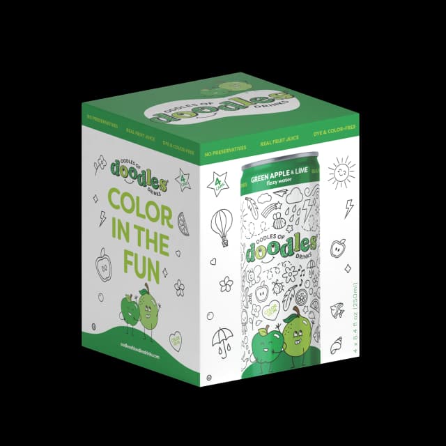 Green Apple & Lime 4-Pack