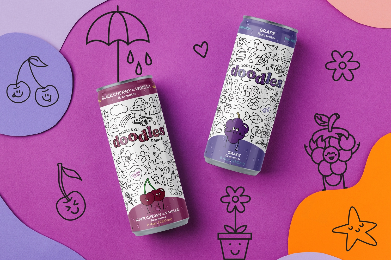 Black Cherry & Vanilla - Oodles of Doodles | Oodles of Doodles